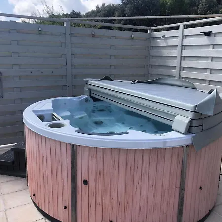 With Heated Pool And Hot Tub